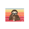 Sloth I Hate People Retro