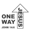 Christian Design One Way Jesus