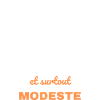 Je suis modeste