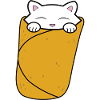 Purrito, burrito de chat mignon.