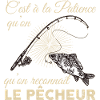Pêche cadeau pêcheur patient
