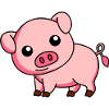 Pig Comic Animal