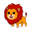 Lion Comic Animal