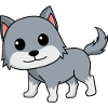 Wolf Comic Animal