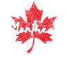 Montreal Canada Red White Cloverleaf
