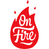 On fire