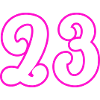 23 Numéro de numéro