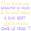 Humour frigo