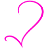 Half Pink Heart