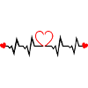 Heartbeat, Heart, Love, Couple