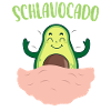 Schlavocado Avocado Official Sleep Shirt