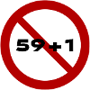 No 59+1
