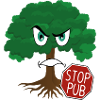 stop pub - arbre écolo
