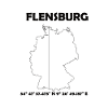 Flensburg Map