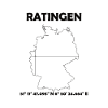 Ratingen Carte