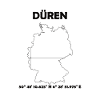 Düren Carte