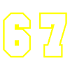 67 number symbol