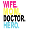 Femme Maman Docteur Héros