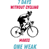 7 days without cycling...
