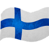 Carte/Drapeau de la Finlande