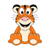 TIGER - ANIMAL - CHILD - BABY - FUN