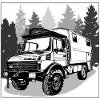 Camping - Unimog - Aventure - Oldtimer