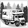 Camping - Unimog - Aventure - Oldtimer