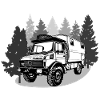 Camping - Unimog - Aventure - Oldtimer