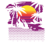 Sunset Mountain Retrowave