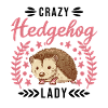 Crazy Hedgehog lady Igel Stacheligel