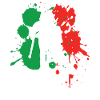 Italy Flag Biathlonist - Biathlon