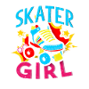 Skater Girl Rollerskating