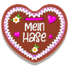Mein Hase Lebkuchenherz