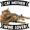 Cats Mom Mother Wine