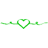 green heart green