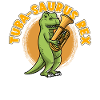 Tuba-Saurus Rex Dinosaurier Tuba Tubist
