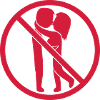 Signe interdit Baiser