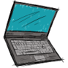 Laptop sketch