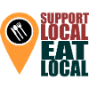 Eat locally, support locally