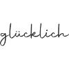 glücklich