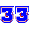 33 Numéro de numéro