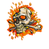 exploding skull