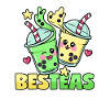 Bubble Tea Friendship Besties BesTeas