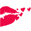 Partnershirt Kiss 2 Frau