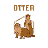 Det er en Odder ting Otter Sea Otter