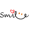 Smile smile lettering