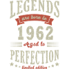 leggenda nata nel 1962 Regalo di compleanno 60 anni