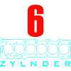6 cylinders