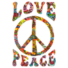 Love Peace Sign Hippie
