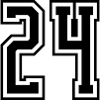 24 Zahl nummer